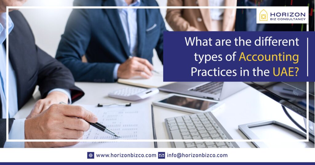 What are the different types of Accounting Practices in the UAE