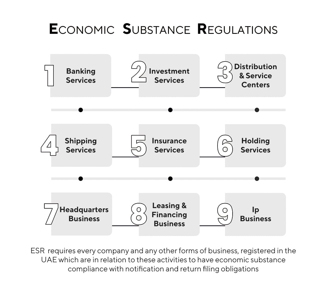 Graphical representation of image is economic substance regulations steps