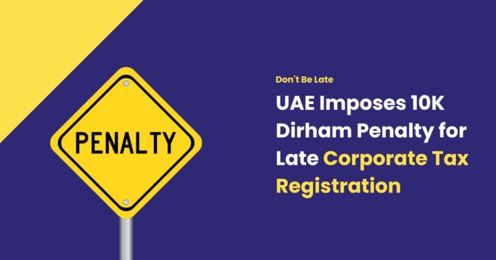 a graphical image explaining about penalty on corporate tax registration